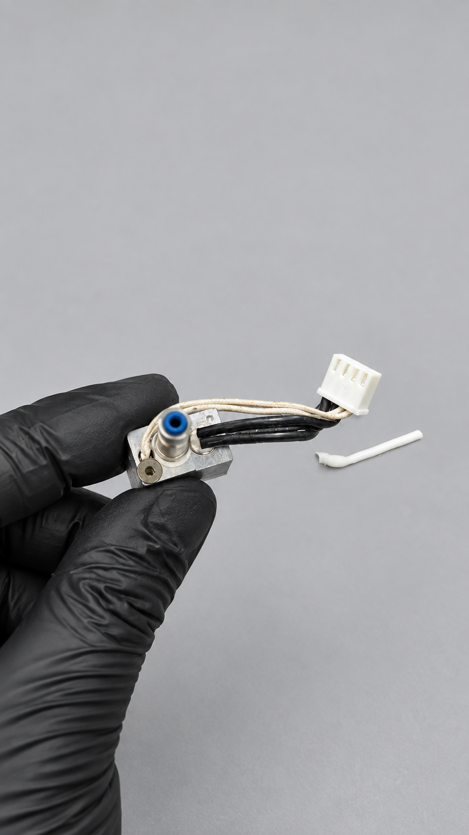 Hotend da Kobra S1 durante a intervenção